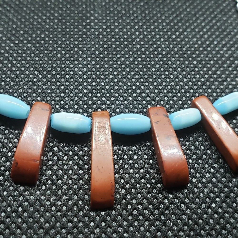 Red Jasper Handmade Beaded Necklace